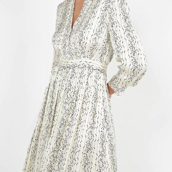 Sandro Shira Silky Maxi Dress - Picture 5 of 5